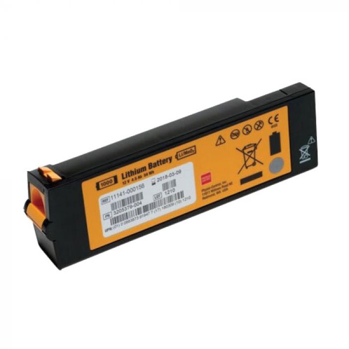 LIFEPAK 1000 Defibrillator Li-ion Battery - Non-Rechargeable - (Single)