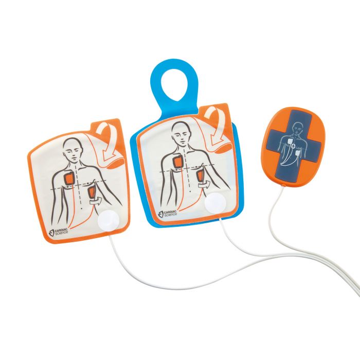 PowerHeart G5 Defibrillator Electrode Pads - Adult with CPR Device - (Single)