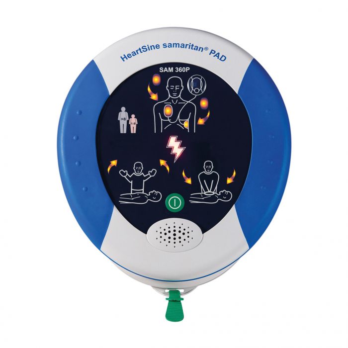 HeartSine Samaritan PAD 360P Fully Automatic Defibrillator - (Single)