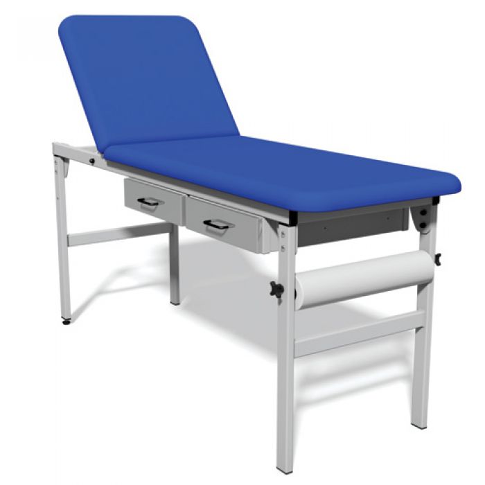 Plinth Medical Model 112 Fixed Height Couch - Right-Hand Drawers