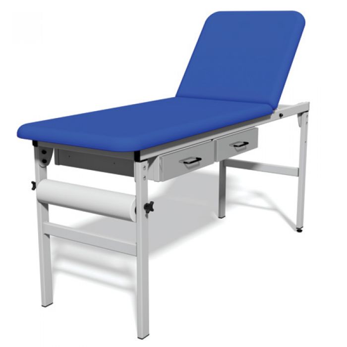 Plinth Medical Model 112 Fixed Height Couch - Left-Hand Drawers