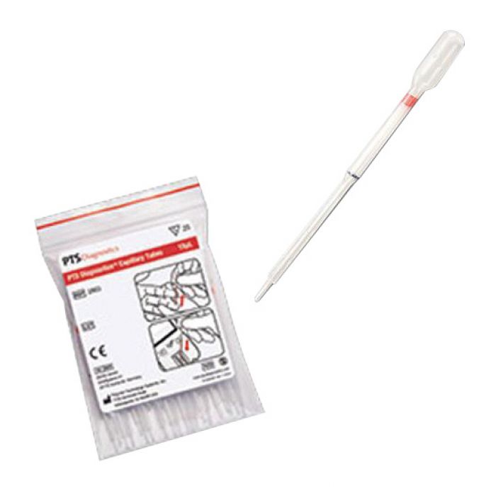CardioChek PTS Capillary Tubes/Pipettes - 15ul - (Pack 25)