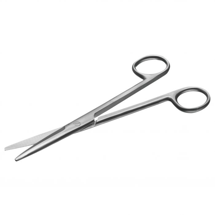 Mayo Scissors - Straight - 17cm (6.5") - (Single)
