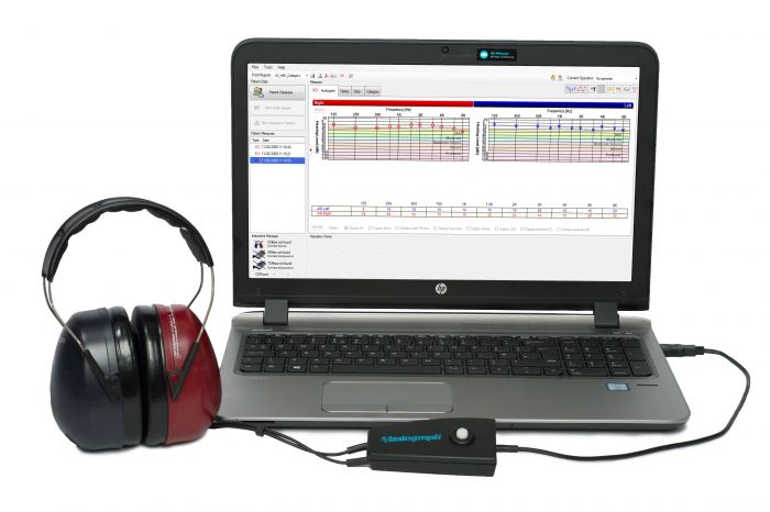 Vitalograph Standard Screening Audiometer with Spirotrac Software - (Single)