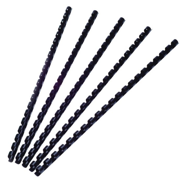 Black Plastic A4 Binding Combs
