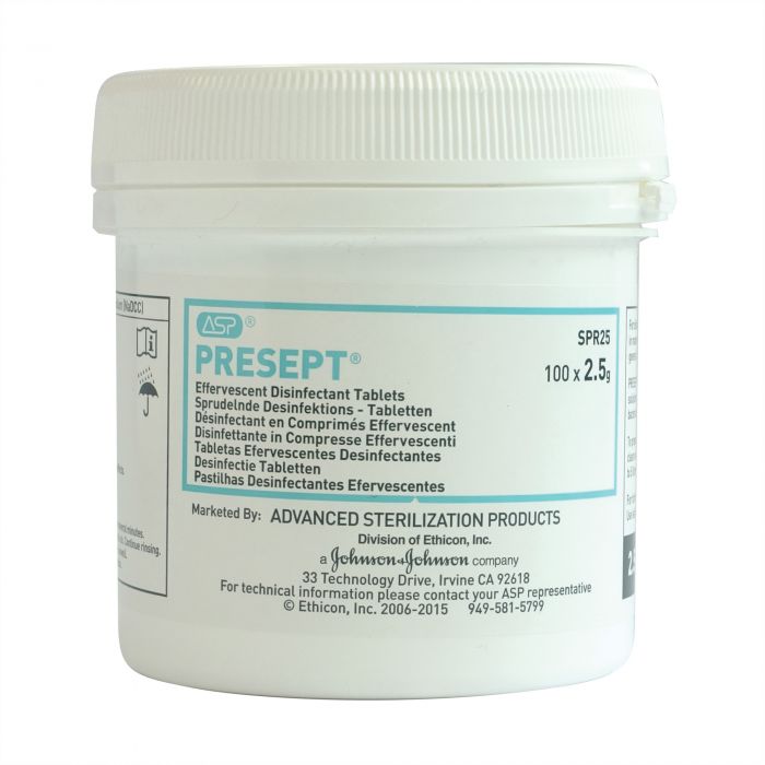 Presept Disinfectant Tablets - 2.5g - (Pack 100)
