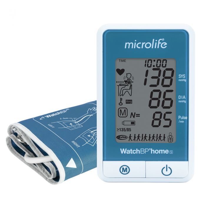 Microlife WatchBP Home S Digital Blood Pressure Monitor with AFib Detection - (Single)