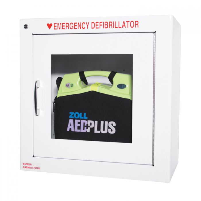 Internal Wall Mounted Cabinet for ZOLL AED Plus Defibrillator - Metal - (Single)