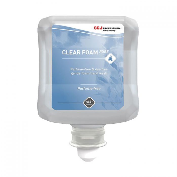 Deb Clear Foam Pure Hand Wash - 1 Litre Cartridge - (Single)