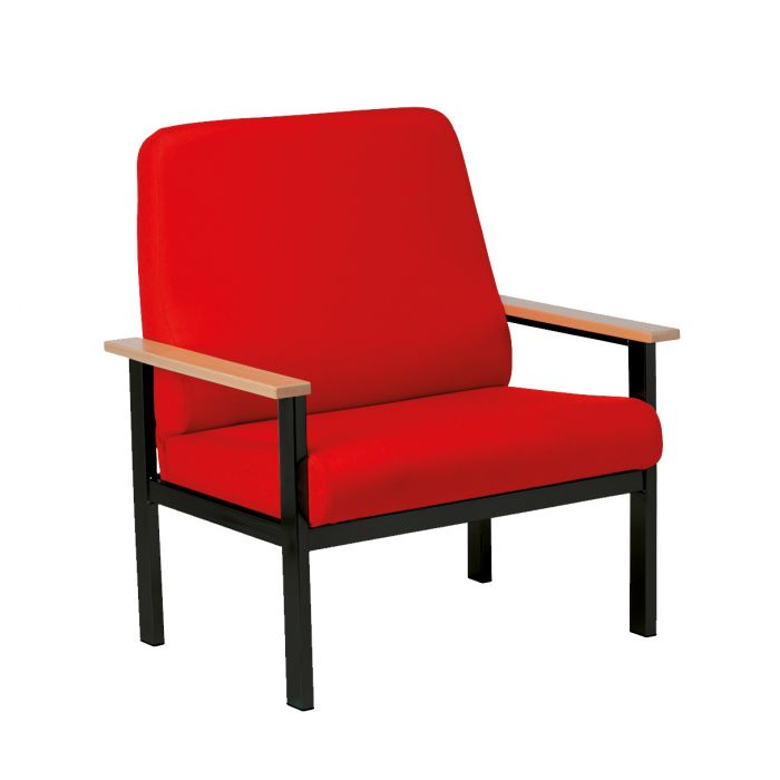 Bariatric Waiting Room Chair - High-Back with Arms