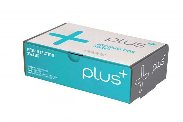 PLUS Pre-Injection Swabs - Buy 5 Get 1 Free - (Pack 200)