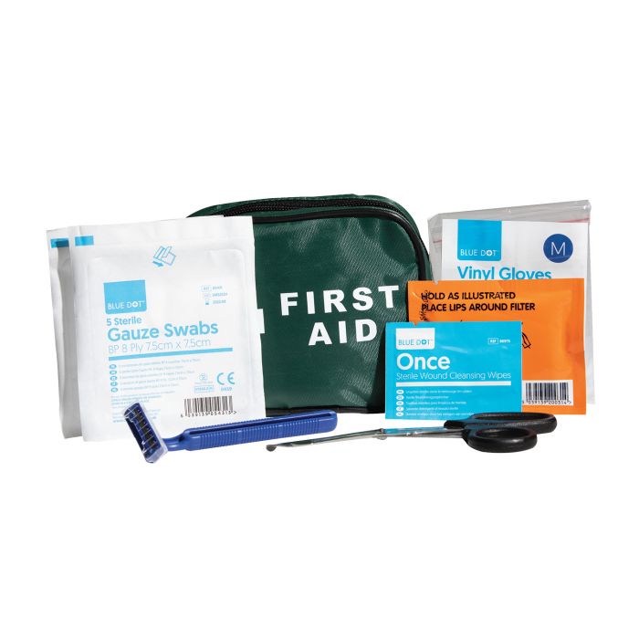 AED Prep Kit in Soft Zipped Pouch - (Single)