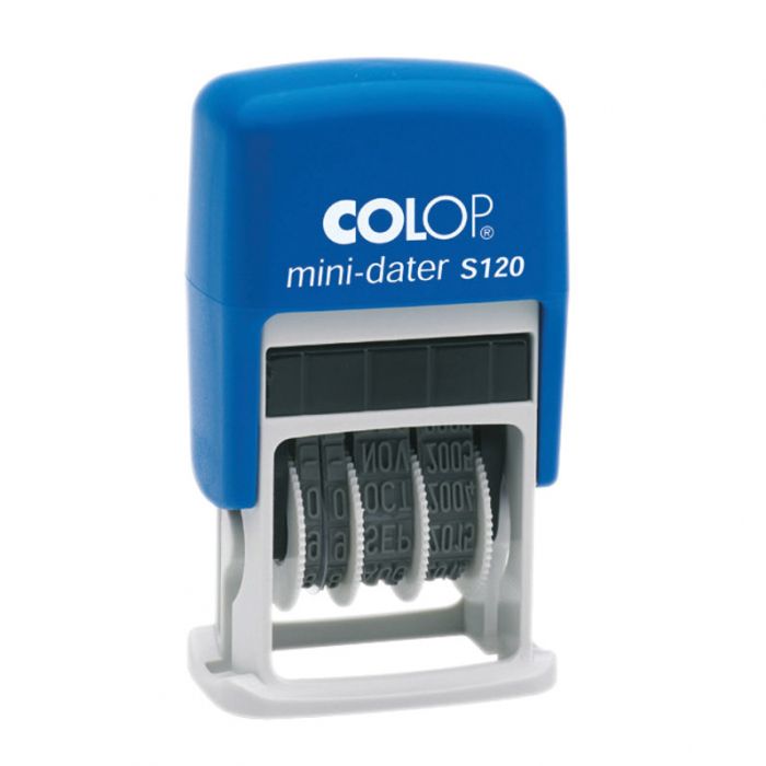Colop S120 Mini-Dater Date Stamp - Self-Inking - 20mm x 4mm - (Single)