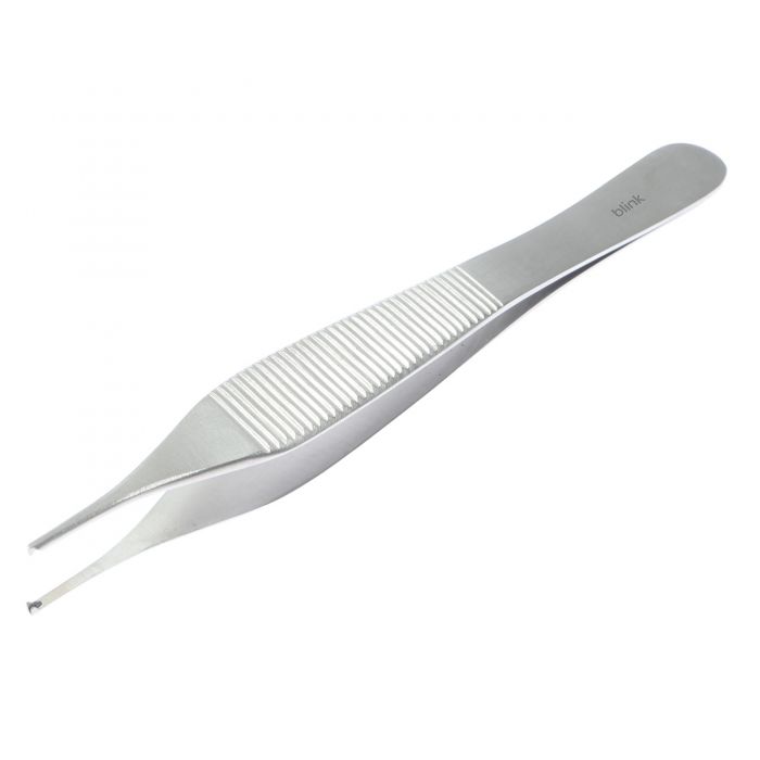 Blink Medical Adsons Forceps - Toothed - 12cm (4.75") - (Pack 10)