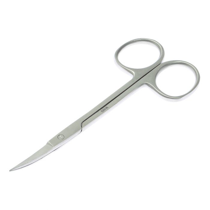 Blink Medical Iris Scissors - Curved - 10cm (4") - (Pack 10)