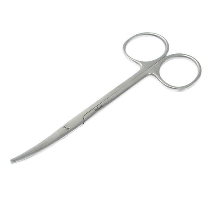 Blink Medical Strabismus Scissors - Curved - 11.5cm (4.5") - (Pack 10)