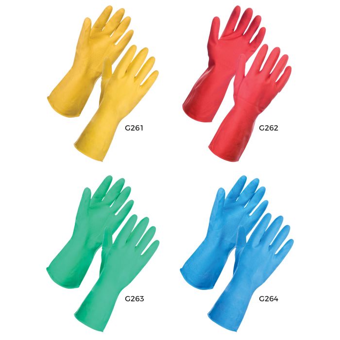 Household Rubber Cleaning Gloves