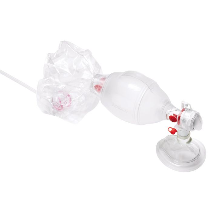 Disposable Resuscitation Bag - Paediatric (6-30kg) with Infant & Toddler Masks - (Single)
