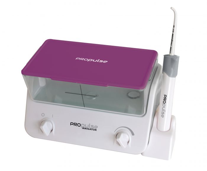 ProPulse Purple Lid Electronic Ear Irrigator with 10 QrX Tips - (Single)
