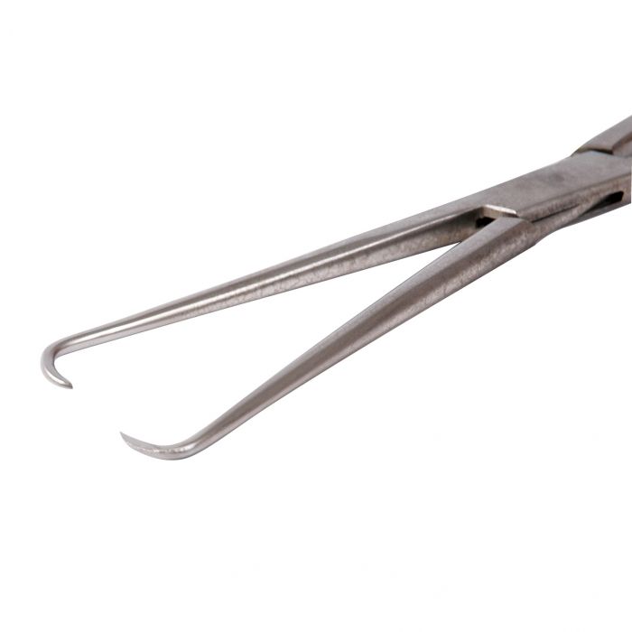 Vulsellum Luer Forceps - Toothed - 23cm (9") - (Single)