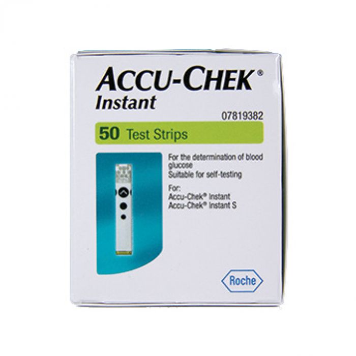 Accu-Chek Instant Blood Glucose Test Strips - (Pack 50)