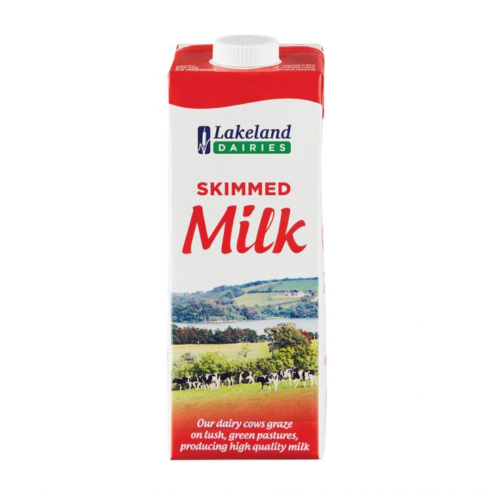 Lakeland Dairies Skimmed UHT Milk - 1-Litre - (Single)