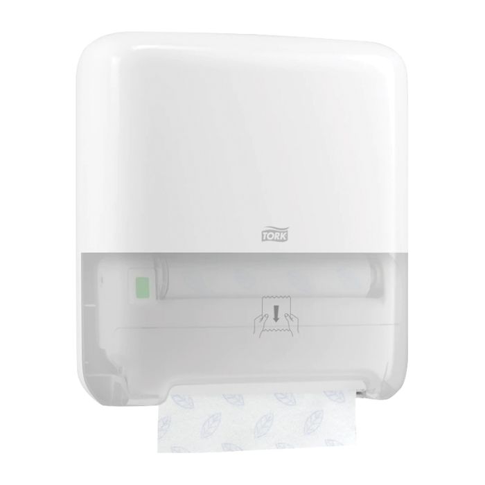 Tork Matic Hand Towel Roll Dispenser (H1) - White - Elevation Line - (Single)