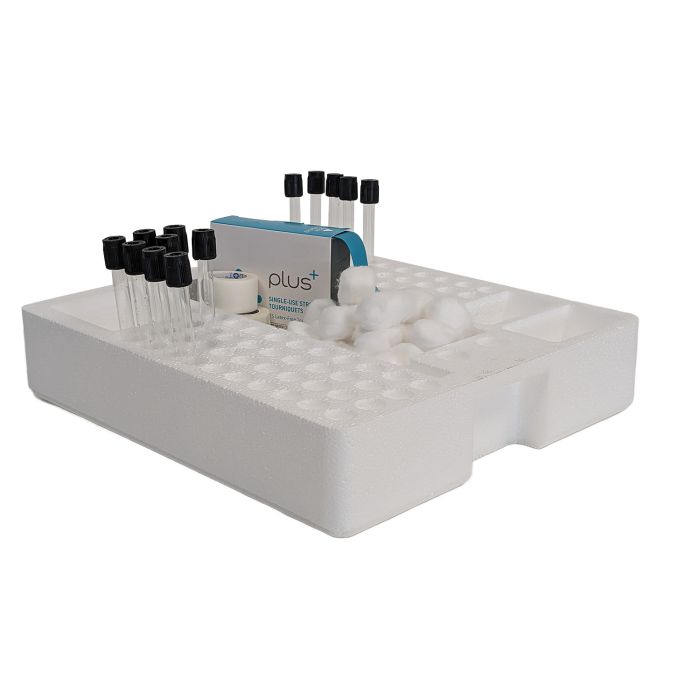 BD Vacutainer Polystyrene Blood Collection Tray - (Single)