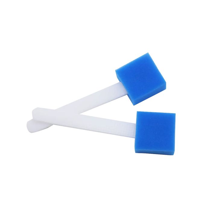 Sterile Blue Prep Sponge Sticks - 15cm - (Pack 2)