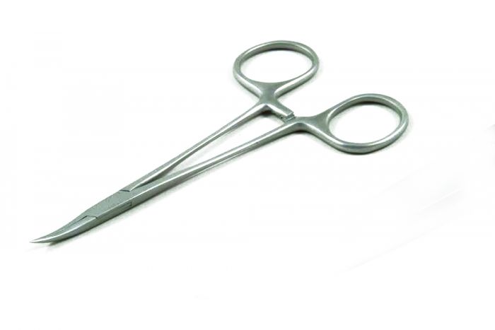 Vasectomy (NSV) Curved Forceps - Sharp - 14.5cm - (Single)