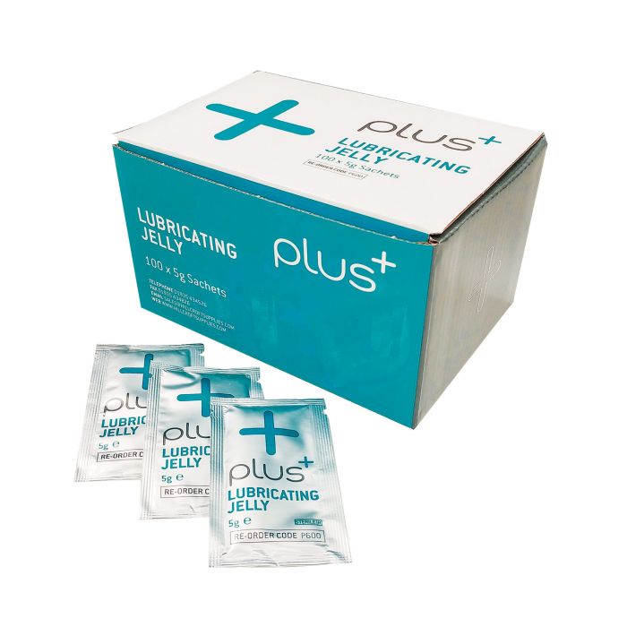 PLUS Lubricating Jelly - 5g Sachets - (Pack 100)