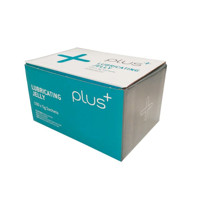 PLUS Lubricating Jelly - 5g Sachets - (Pack 100)
