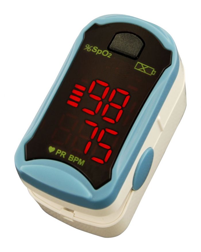 Hillcroft C19 Lite Finger Pulse Oximeter with FREE Carry Case - (Single) *** SPECIAL OFFER ***