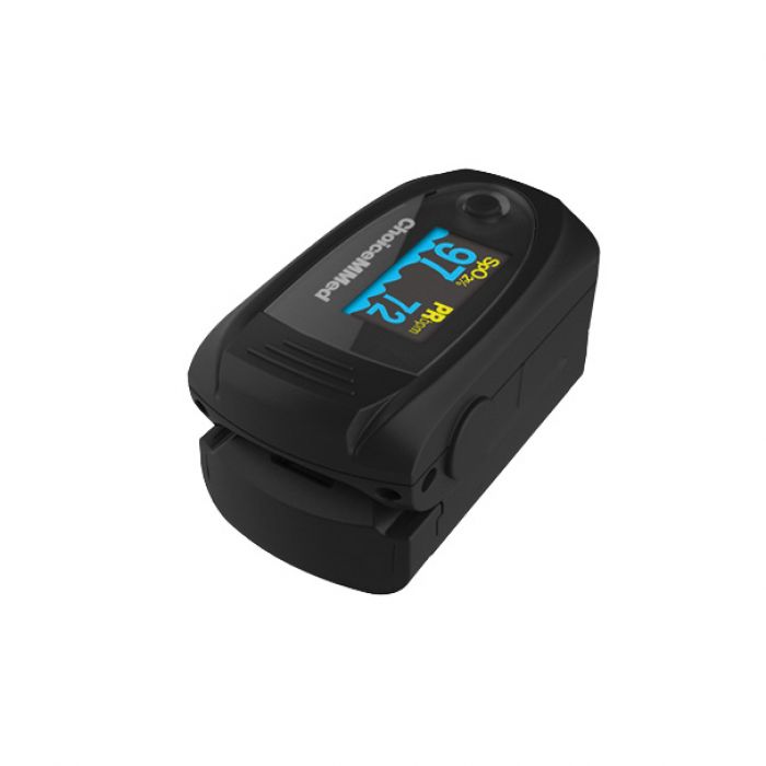 Hillcroft C63 Shockproof Finger Pulse Oximeter with FREE Carry Case - (Single)