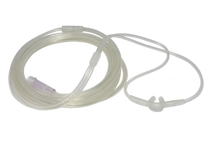 Oxygen Nasal Cannula with Tubing - Adult - (Single)