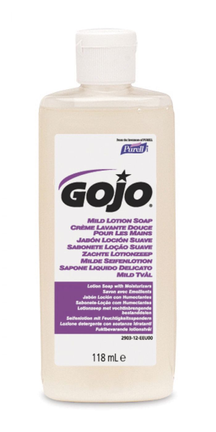 GOJO Clear & Mild Lotion Soap - 100ml Bottle - (Pack 24)