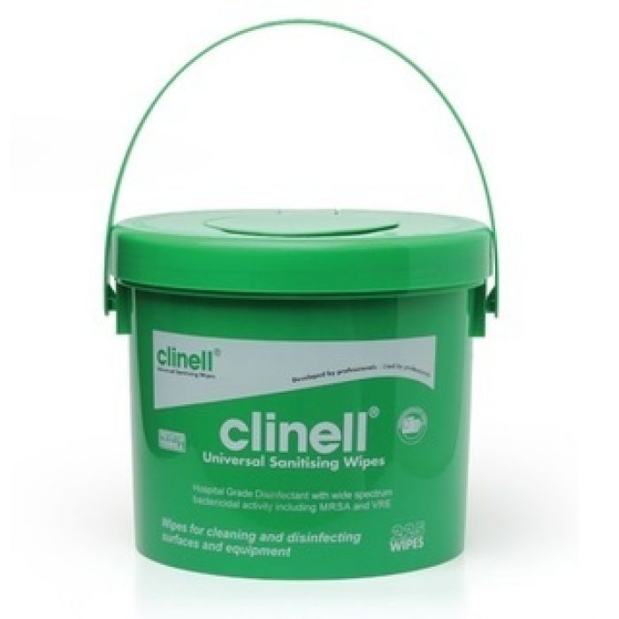 Clinell Universal Sanitising Wipes - (Bucket 225)