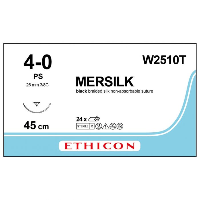Ethicon Mersilk Sutures - (Pack 24)
