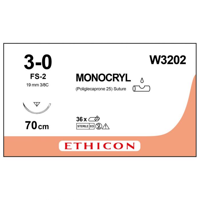 Ethicon Monocryl Sutures