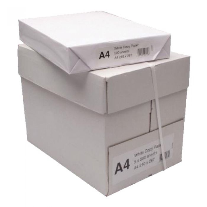 Copier Paper - A4 - White - Ream - (Pack 5)