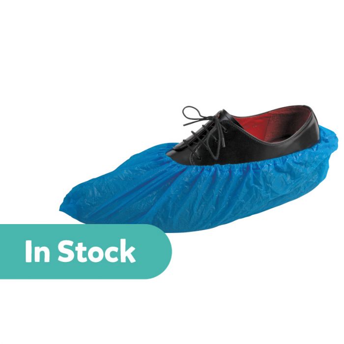 Blue Overshoes - Large - (Pack 100)