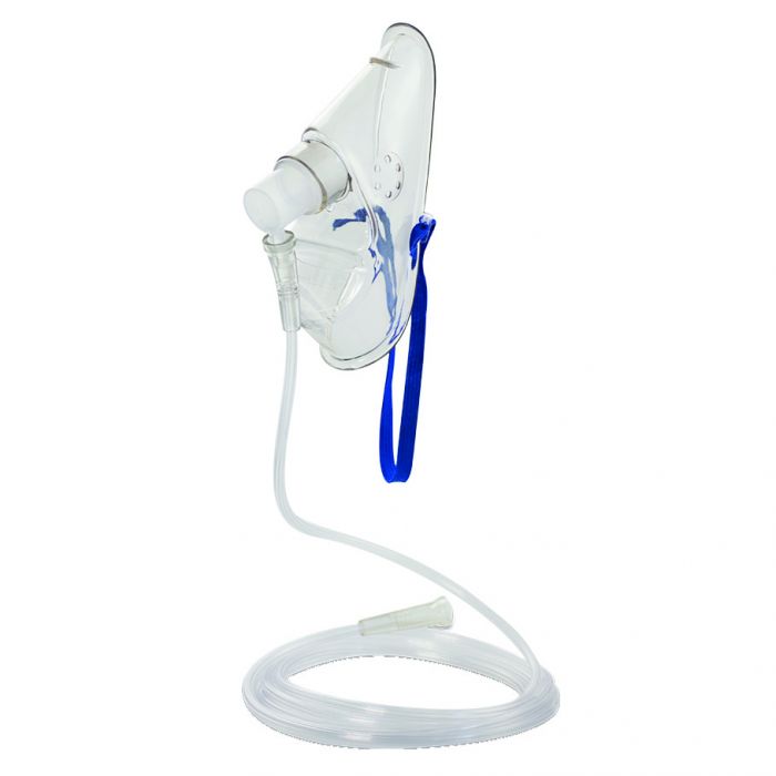 Adult Oxygen Mask with Tubing - (Single)