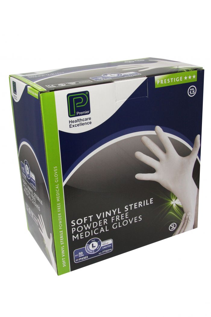 Vinyl Gloves - Sterile