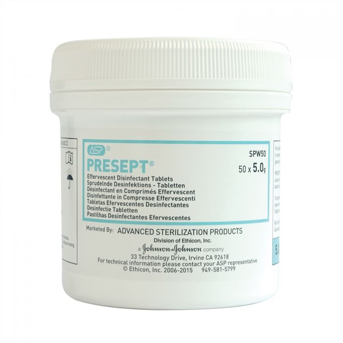 Presept Disinfectant Tablets - 5.0g - (Pack 50)