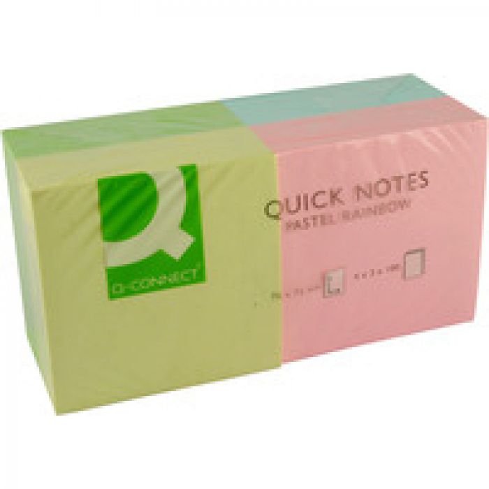 Coloured Quick Notes - Pastel