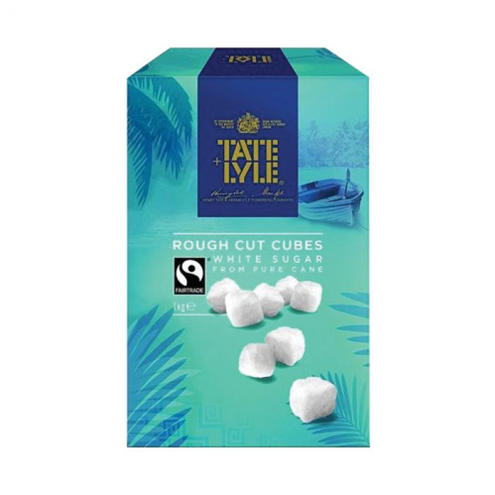 Tate & Lyle Rough Cut White Sugar Cubes - 1kg - (Single)