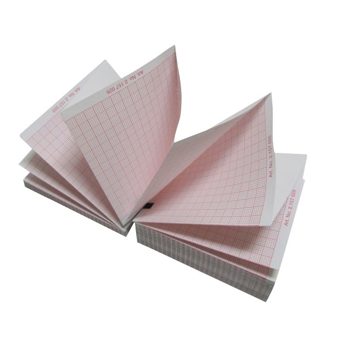 Welch Allyn ECG Paper - CP 100, CP 150 & CP 200 - Z-Fold - (Pack 5)