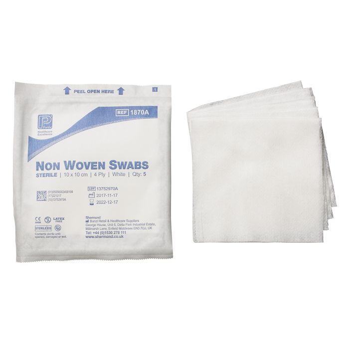 Non-Woven Swabs - Sterile