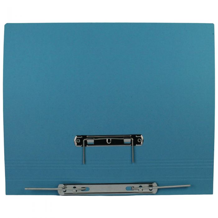 Q-Connect Transfer File FC/A4 35mm Capacity - Blue - (Pack 25)