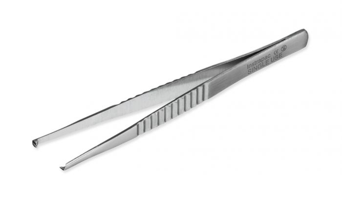 Treves Forceps - Toothed - Straight - 12.5cm (5") - (Single)